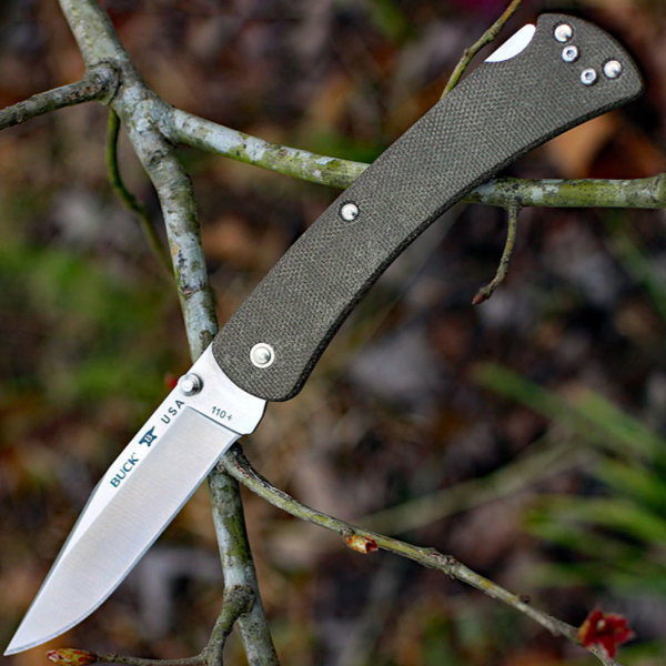 Ніж Buck 110 Slim Pro, оливковий 110ODS4